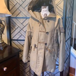 Beige coat by true religion